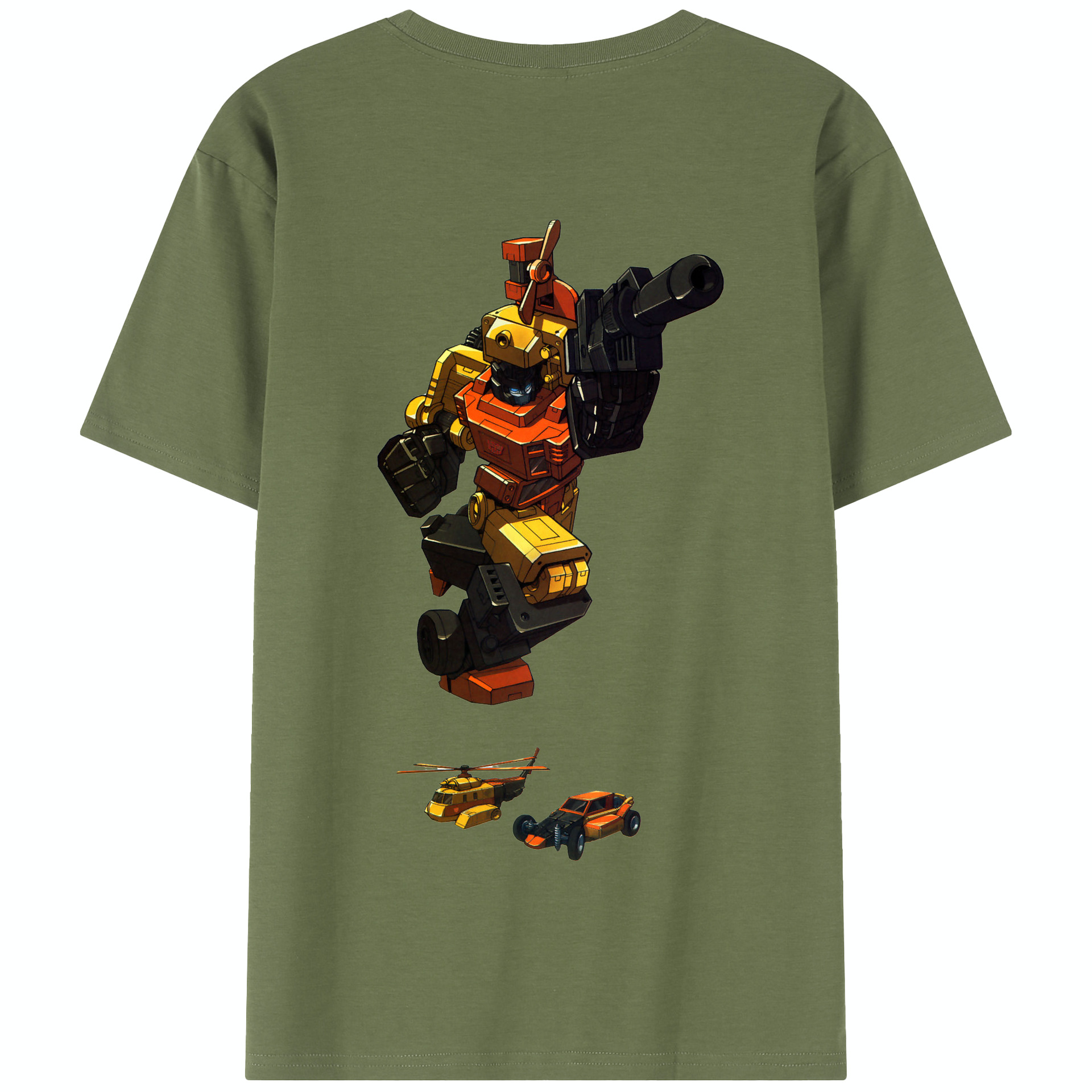 （画像用）  綿100％半袖Tシャツ（背面プリント）